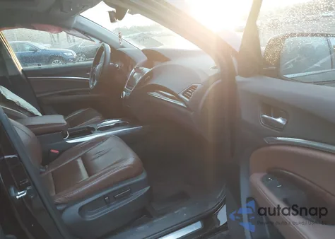 2017 Acura Mdx Technology Entertainment Pkgs from USA, damaged, VIN 5FRYD3H7XHB006961